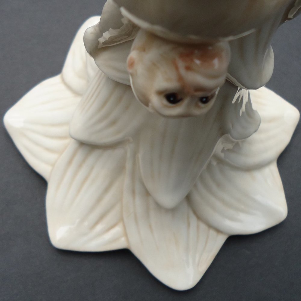 Fitz and Floyd Cape Town MONKEY&PALM CANDLE PILLAR - Picture 7 of 16